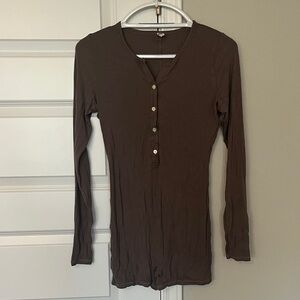 Parade long sleeve romper